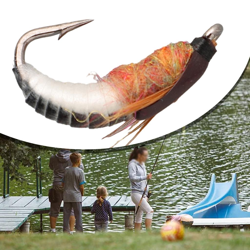Lure Insect Bait Lure Nymph Realistic Scud 8#/10#/12#/14#