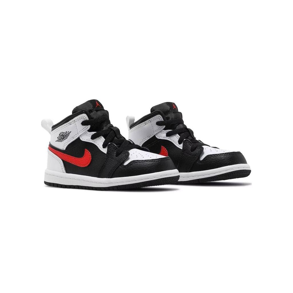 Air Jordan 1 Mid TD Chile Red Black White 640735-075