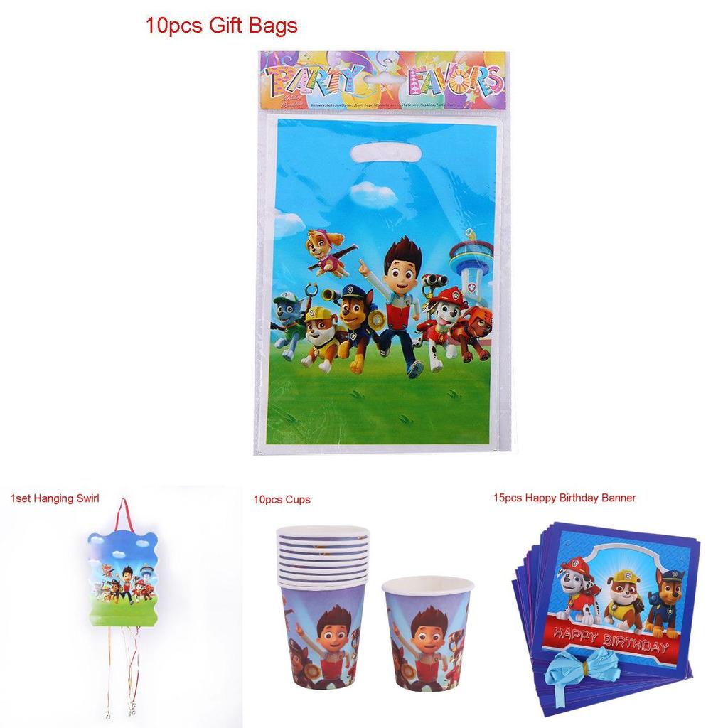 Delightful Paw Patrol Kids Theme Birthday Party Supplies For Joyful Celebrations And Decorations