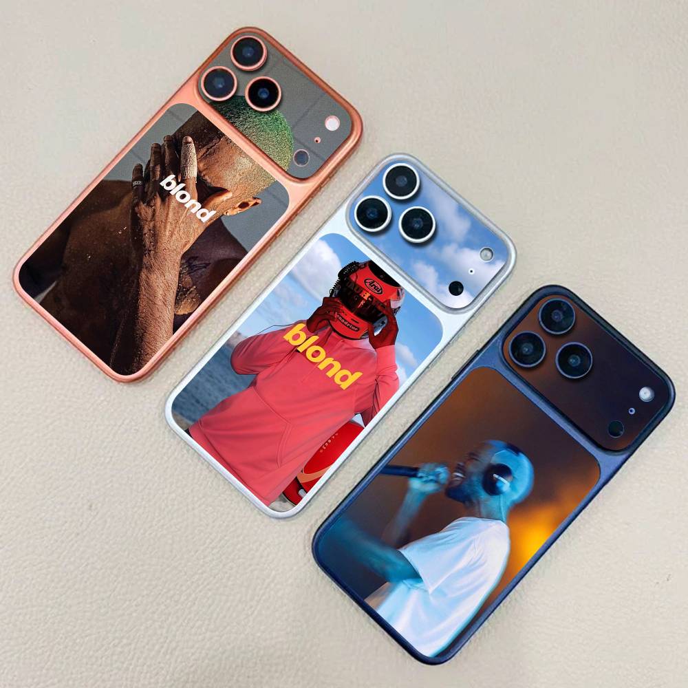 Singer Frank Blonde Oceans Hot Anti-Scratch Back Decal Protective Wrap Skin for iPhone 17 Pro 17 Pro Max