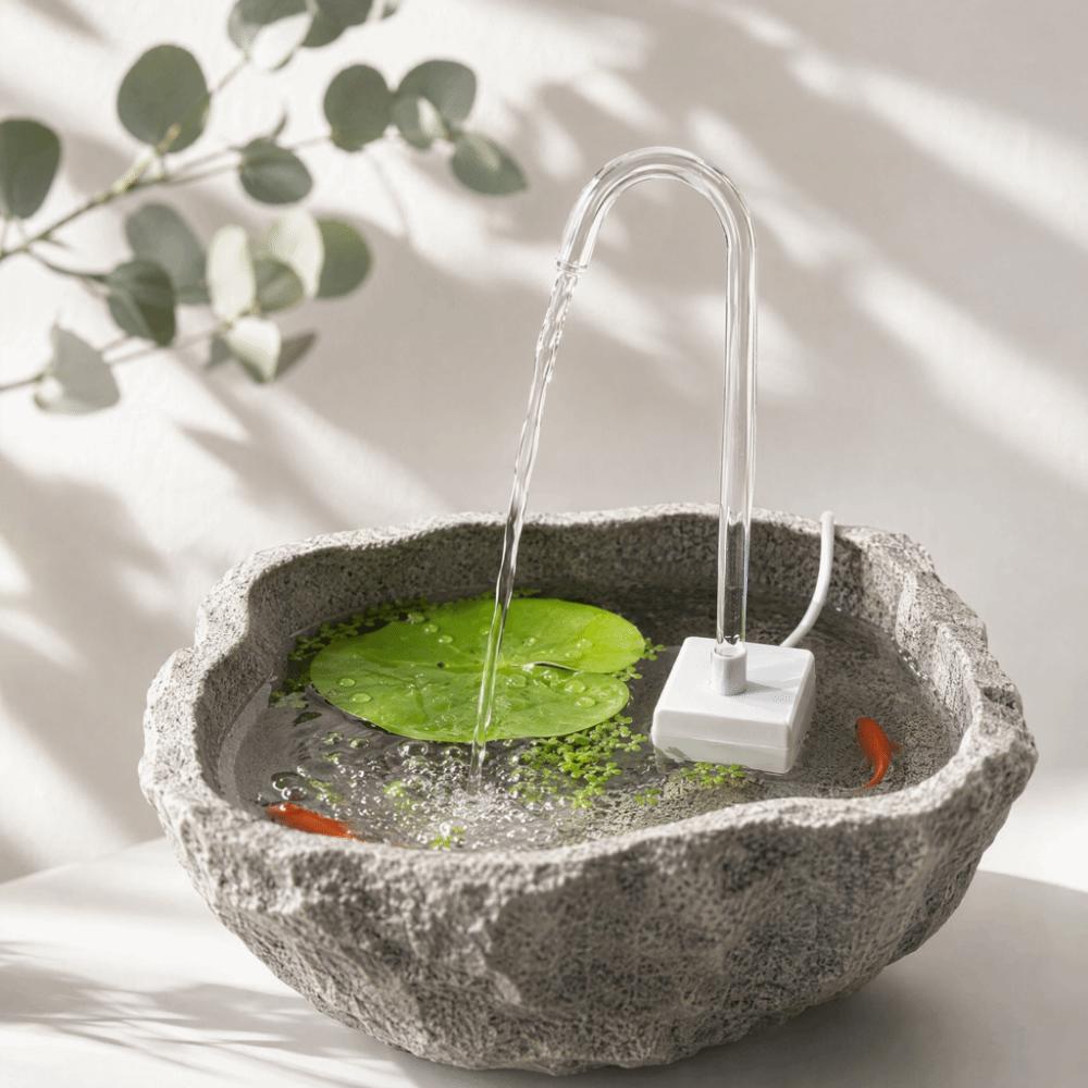 Bent Tube Cat Water Fountain Pump Multifunctional Water Circulation Pump Pet Water Fountain