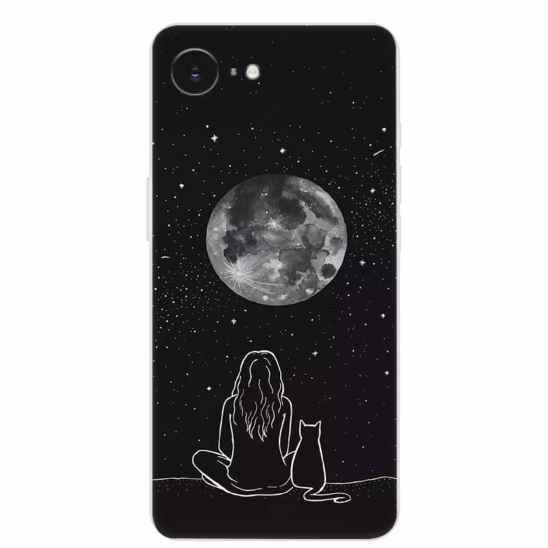 TPU Case For iPhone 16e 2025 Phone Case 16 E Coque Clear / Transparent Silicone Soft Back Cover For iPhone 16 Pro Max Plus Case