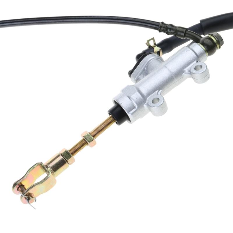 Arka Ayak Disk Freni MasterCylinder Montajı 110cc 125cc 150cc 200cc 250cc ATV için Fren Diski Sıcaklığını Azaltın Dayanıklı