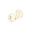 French Light Luxury Micro-inlaid Zircon Serpentine Surround Pearl Stud Earrings Niche Design Fashion Earrings High-end Ear Jewelry