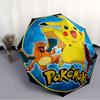 1pc Pokemon Pikachu Automatic Open/Close Umbrella   Compact Travel Umbrella, 8 Rib Heavy Duty, Perfect for Women & Men    A0923176