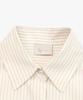 LOSSYROW Seersucker Stripe Shirts Pink