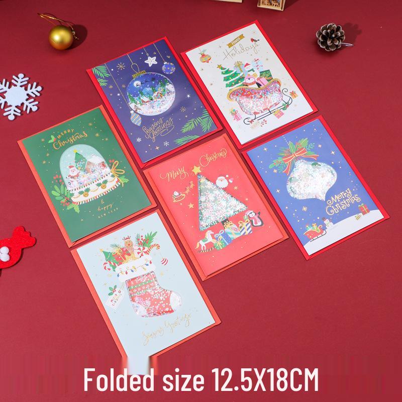 3D Christmas Music Greeting Card - Mini Cartoon Design for Children