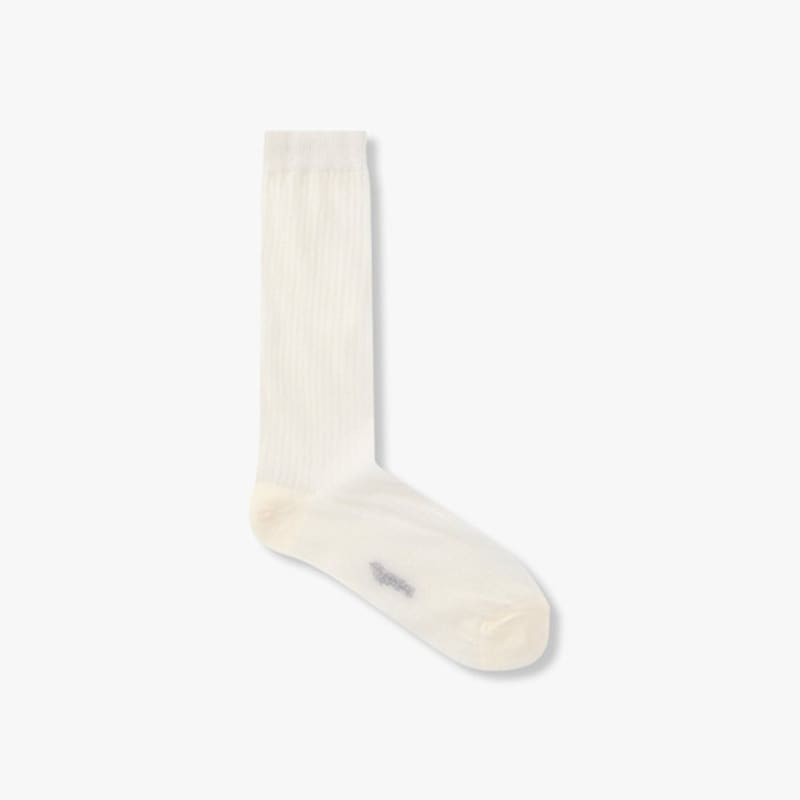 GCUT Logo Gold Socks_Ivory 7215284401