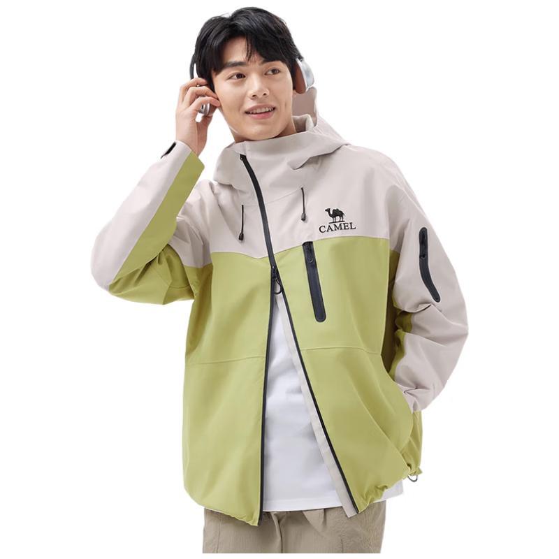 Camel Unisex Outdoor Windproof Waterproof Jacket A35BF00079
