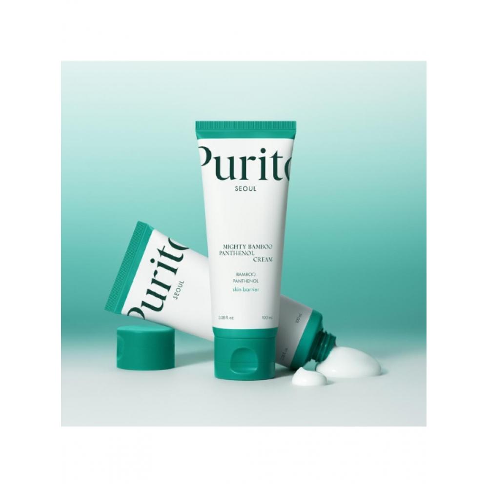 Purito Seoul [trouble Marks Care Cream] Mighty Bamboo Panthenol Cream 100ml