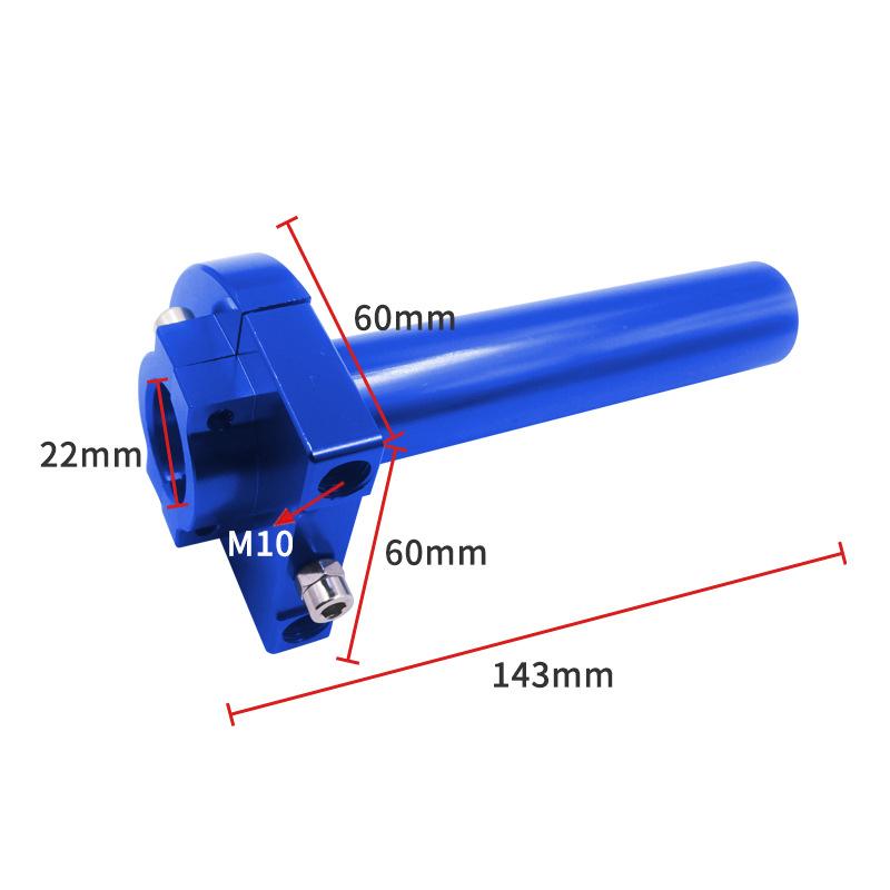 1Pc Universal Motorcycle Anti-Theft Throttle Grip Mod Quick Install Alloy Handle Lock Protector Motorbike Scooter Accessories