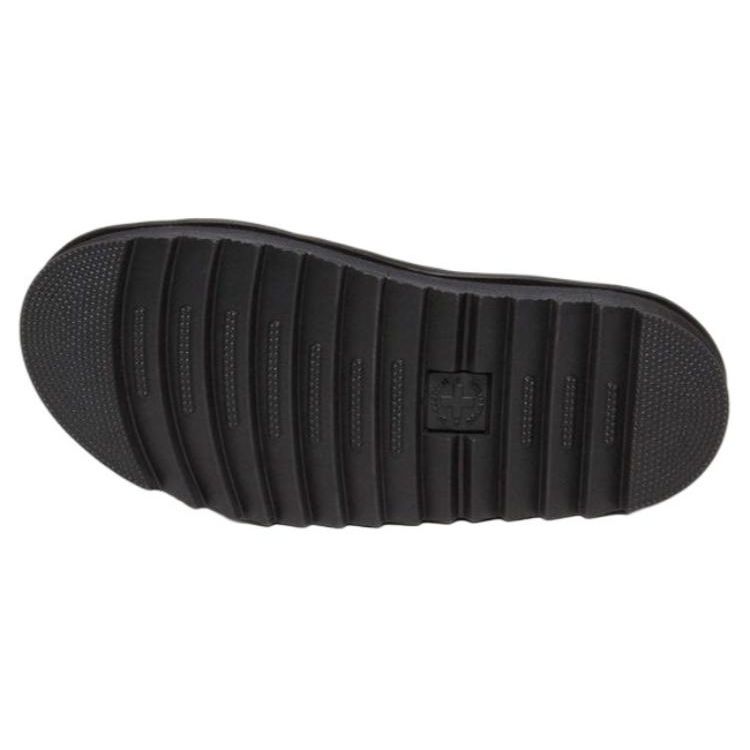 Dr. Martens Leather Comfortable Versatile Slide Sandals Women Sandals Green 31738357