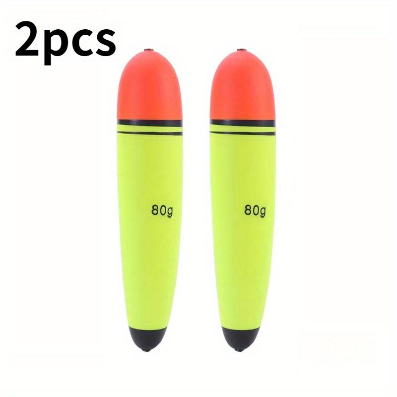 

2шт 20-80г поплавок для рыбалки из пенопласта, плавающий, плавучий, эластичный поплавок для рыбалки на камнях, поплавок Flotador, снасти 2pcs 80g зелёный