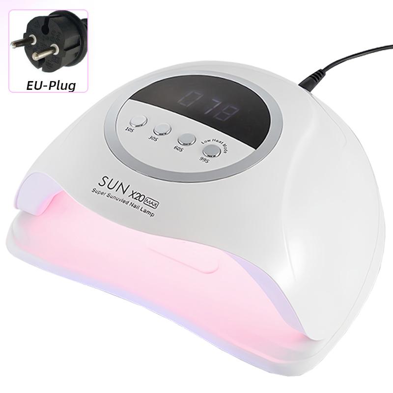 320W UV LED Lampa na nehty 72 LED diod Lampa na sušení gel laku s automatickým snímáním 4 časovače Profesionální sušička nehtů Nástroje pro manikúrní salon