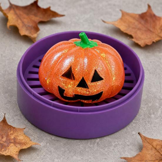 Safe Stress Ball Halloween Dumpling Relief Toy Pumpkin Ghost Steamed Bun Squeeze Adult Sensory Fidget Party Favors Toy