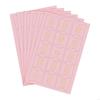 6 Sheets Pink Bible Tabs for Women Men Large Print Stickers Bible Index Tabs Laminated Bible Tabs Easy To Read and Apply