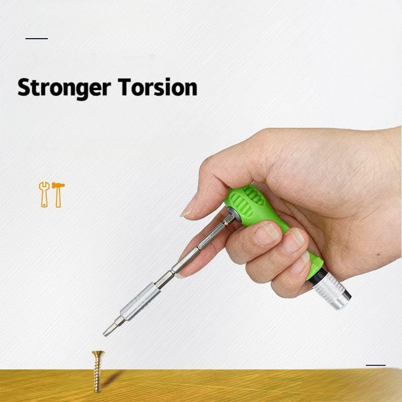 32-in-1 Multifunctional Screwdriver Set, Precision Screwdriver Tool with Extension Rod, Household Home Repair Tool Kit for Phone, Computer, Watch,