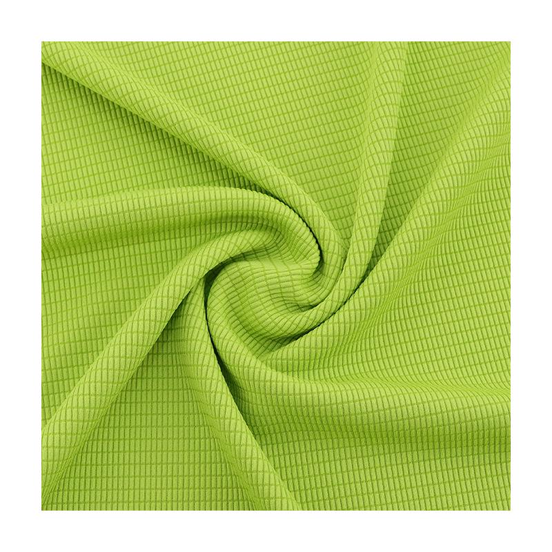 220G Polyester-Ammonia Jacquard Grid Fabric for Spring/Summer Suspenders and Fashion Suits