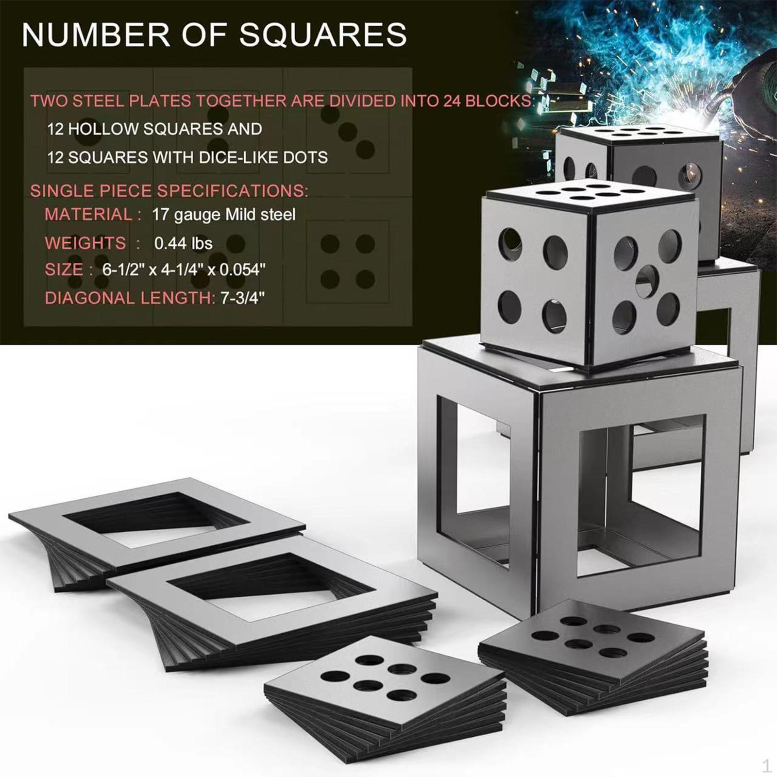 

2 Sheet Welding Coupons Mild Steel Professional Parts Practice Kit Fabrication