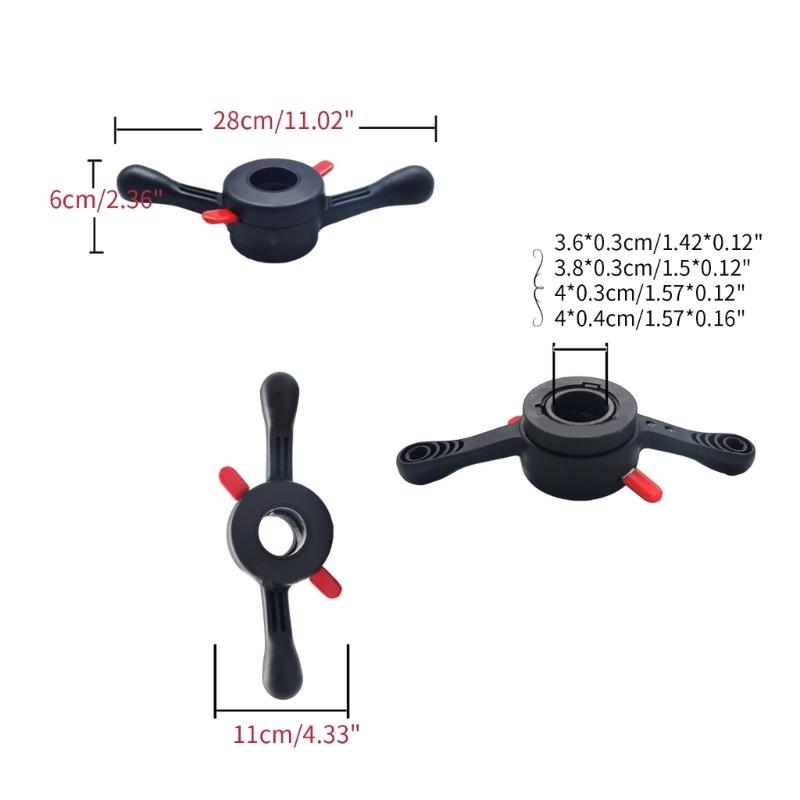 36/38/40mm 3/4mm Quick Nut Wing Nut Swift Release Clamp For Wheel Balancing Machine Quick Balance Tire Fitting Machine
