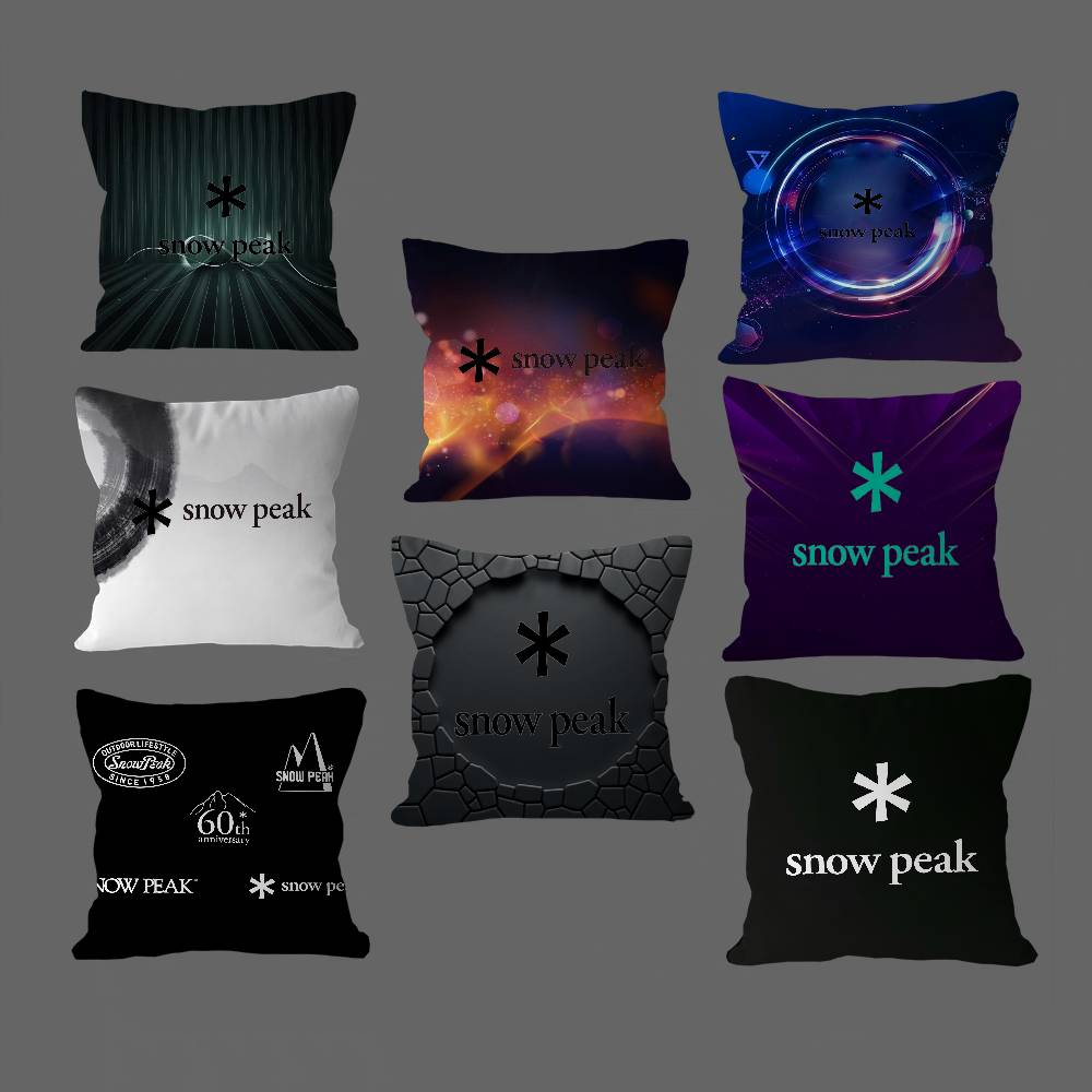 L-Luxurious S-snow P-peak Pillow Gifts Home Office Furnishings Bedroom Sofa Car Cushion Cover Case 45x45cm