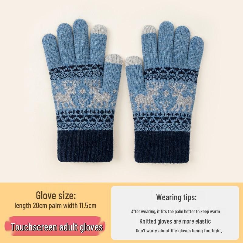 

Женские перчатки для велоспорта в британском стиле с теплым сенсорным экраном для осени и зимы Adult/Youth