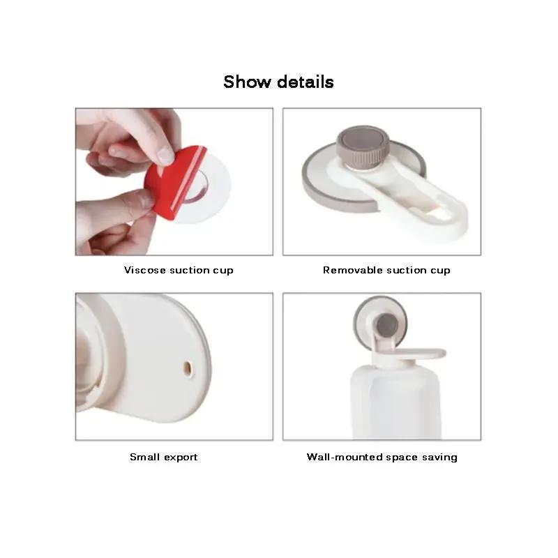 1PC Kitchen Soap Dispenser Wall Hand Liquid Soap Dispenser Bathroom Washroom Dispenser for Liquid Soap