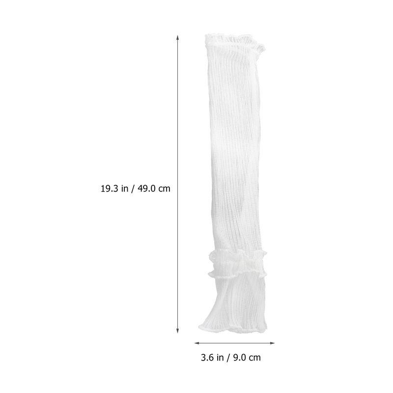 1 Pair Sun Protection Ice Silk Cooling Arm Sleeves Breathable Sweat-Absorbent Outdoor Cycling Uv Protection Arm Cuffs