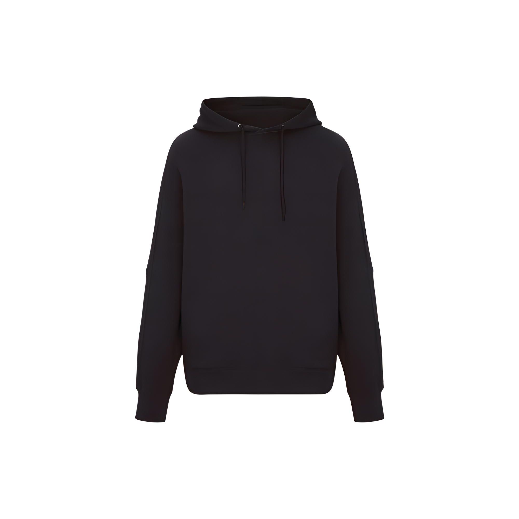 

Calvin Klein Letter Print Hooded Long Sleeve Sweatshirt Unisex sweatshirt Black 40755ST-BAE S