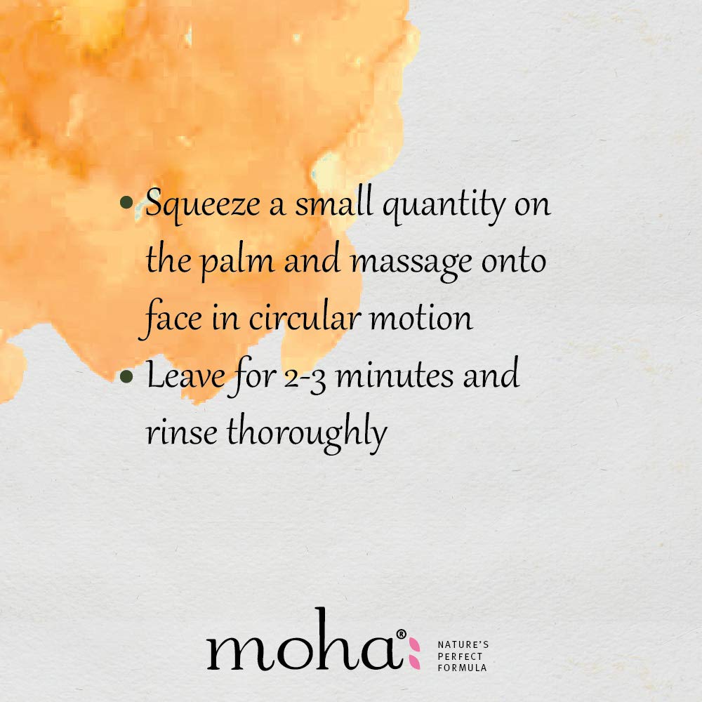 MOHA Walnut Face Scrub 100g Pack of 1 | Gentle Exfoliating Scrub for Glowing Skin & Smooth Texture