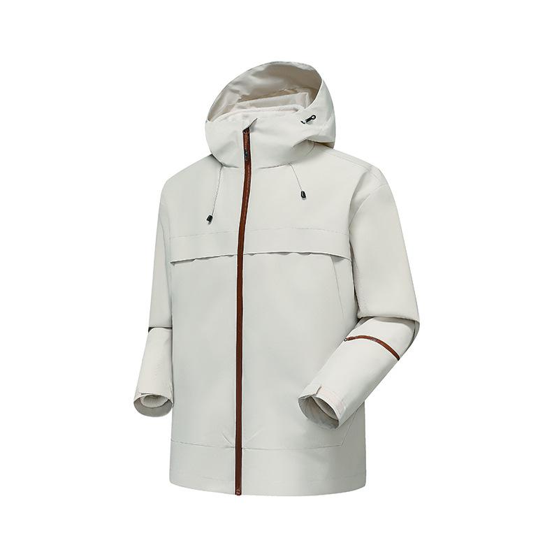 Autumn Windproof Waterproof Three-in-One Outdoor Workwear Jacket - Customizable with Logo
