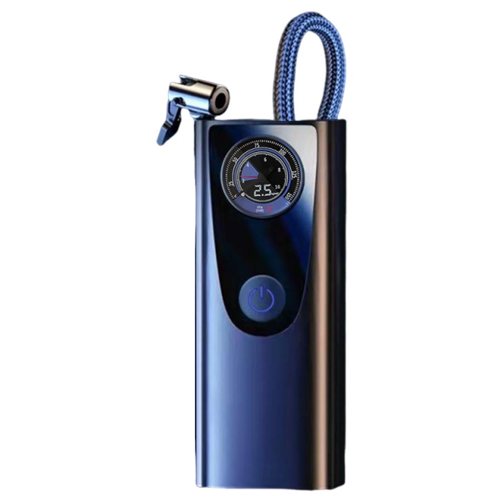 

Portable Car Air Pump Electric Tyre Inflator Pump with Pressure Gauge Wireless Air Compressor Pump for 12V Motorcycle Bike Ball