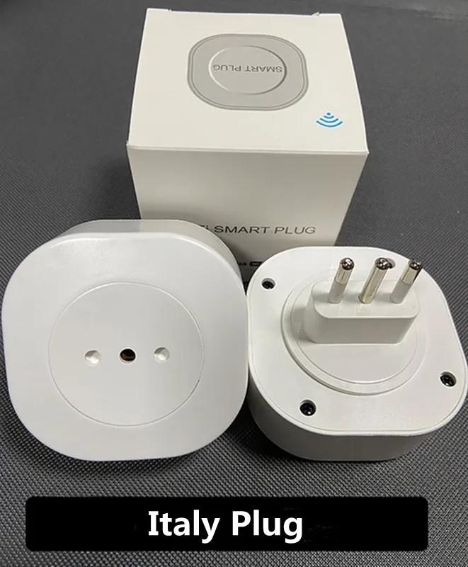 16A Israel Smart Wifi Power Plug Smart Wifi Wireless Socket Outlet Work with Alexa Google Home Assistant Tuya SmartLife APP