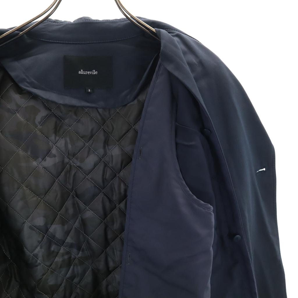 Allureville With Liner Trench Coat 2 Navy Men's Used