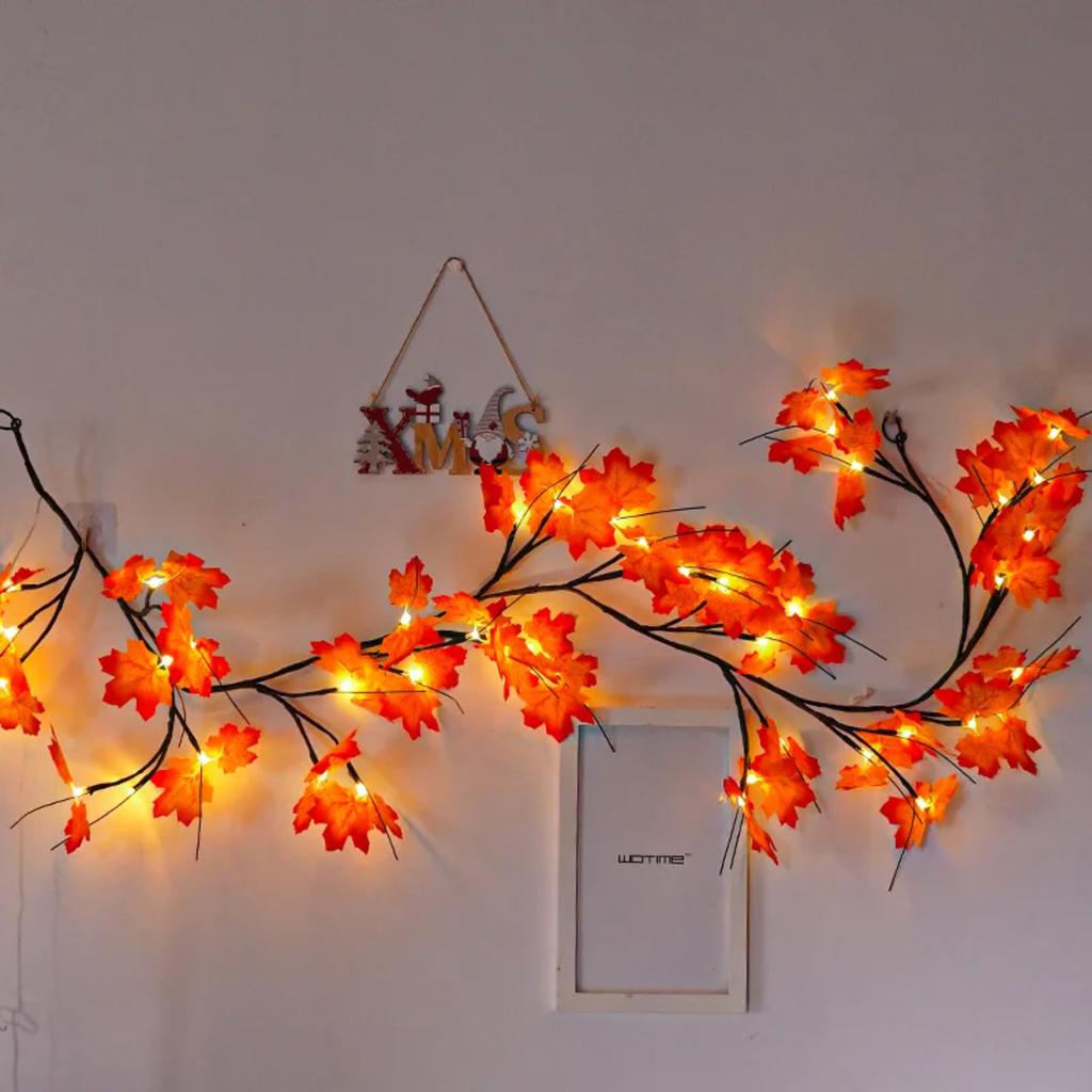 Nové 45/144 LED světelné řetězy z vinné révy Vánoční Halloweenská světelná girlanda DIY Světlo z vrbové větve Vinná réva Dekorace do pokoje na zeď na svatební oslavu