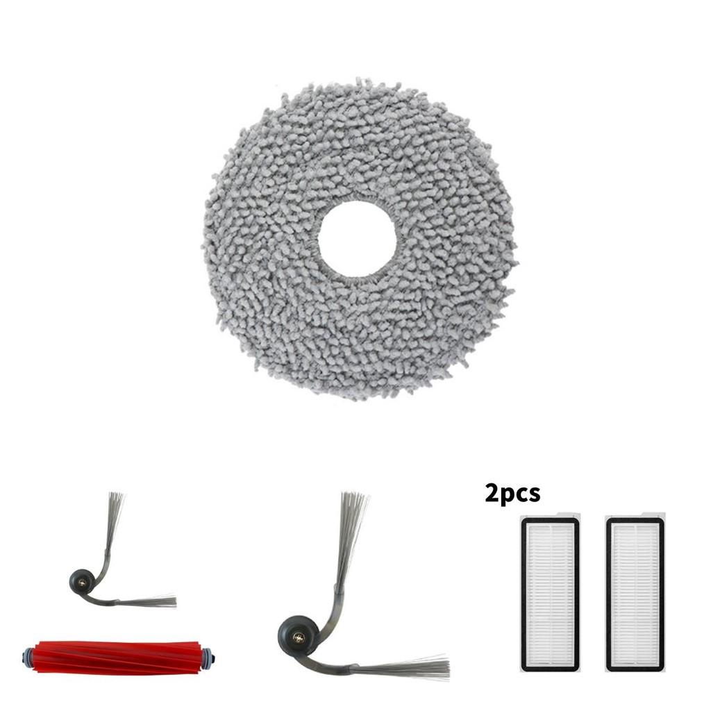For Roborock Qv35a Qr598 Qr798 Robot Vacuum Cleaner Accessories Main Brush Side Brush Filter Cleaning Cloth For Home Use