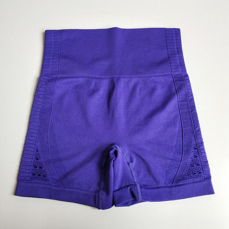INS Sexy Raised Buttocks Women s Stretch Fitness Yoga Pants Purple L