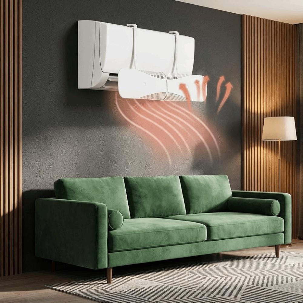 Scalable Air Conditioner Windshield Adjustable Air Outlet Baffle Wind Guide Cover  Bedroom