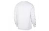 Nike Sweatshirts Men's White Crew Neck Moderate Regular DA0087-100