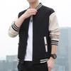 2025 Men's Trendy Spring Baseball Jackets: Casual, Youthful, Stand Collar Style