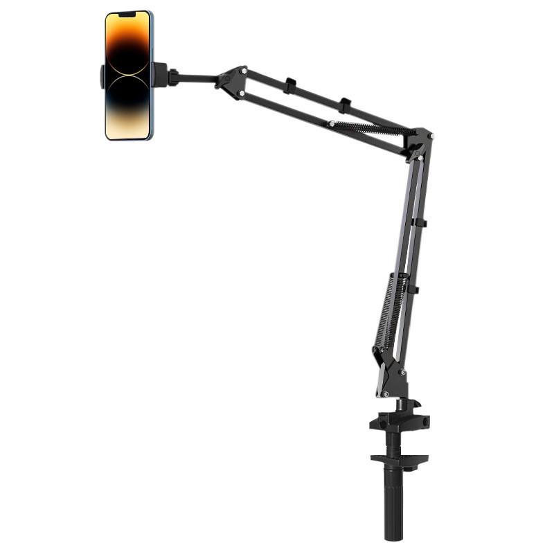 Adjustable Cantilever Phone & Tablet Stand for Bedside or Desktop Use