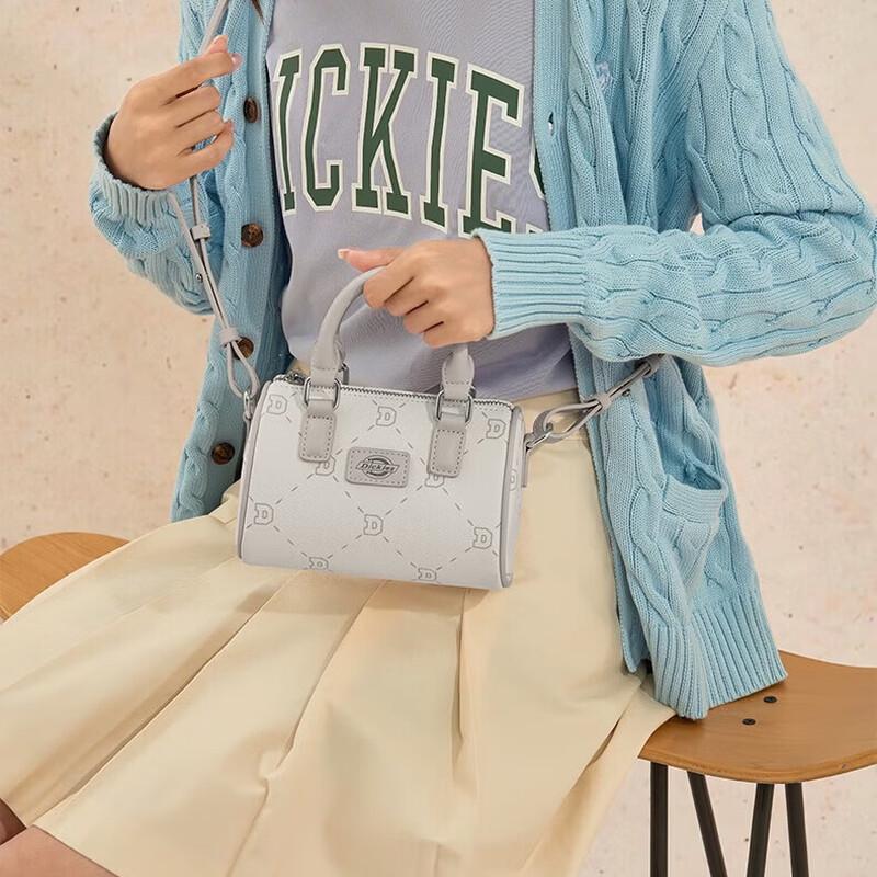 Dickies Monogram Mini Barrel Boston Crossbody Bag DK-C078