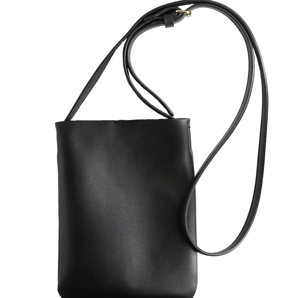 [QIKEJI] Women's Black Smartphone Pouch, Shoulder Bag, Crossbody Bag, Smartphone Pouch, Mobile Phone Pouch, Simple Design, Perfect for Everyday Use,