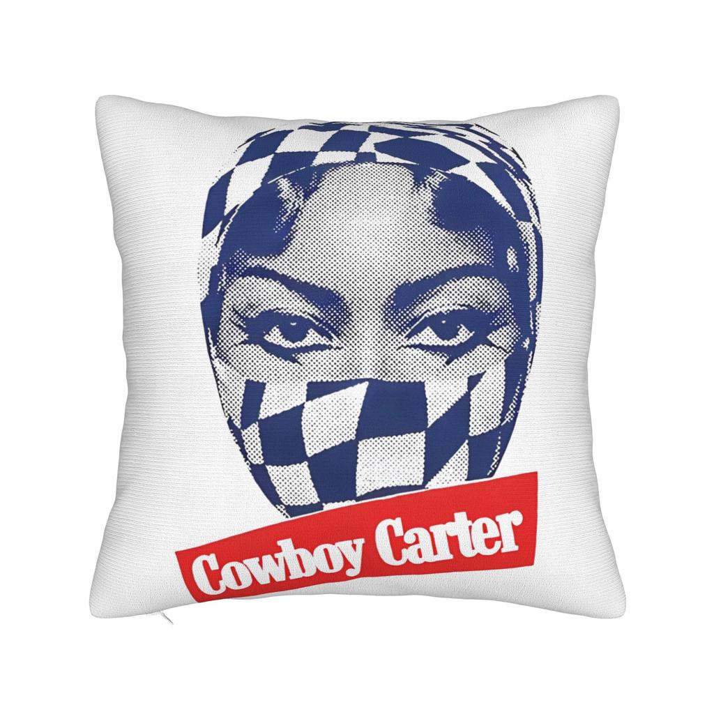 Beyonce Cowboy Carter Tour Printing Pillowcase Cushion Cover  Pillow Covers New Style Bedroom Decorations Square Multi-Size