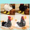 Plush Rooster Toy With Pp Cotton Filling For Childrens Gift And Collection