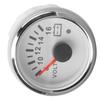 Boat Voltmeter, 52MM DC9-32V Pointer Voltmeter with Colorful Backlight, Vessel Voltmeter for RV, Yacht,