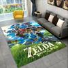 3D Z-Zelda2 HD Link Spiel Cartoon Teppich Teppich für Schlafzimmer Wohnzimmer Zuhause Sofa Dekoration, Kinder Spielen Große Dekor Bodenmatte
