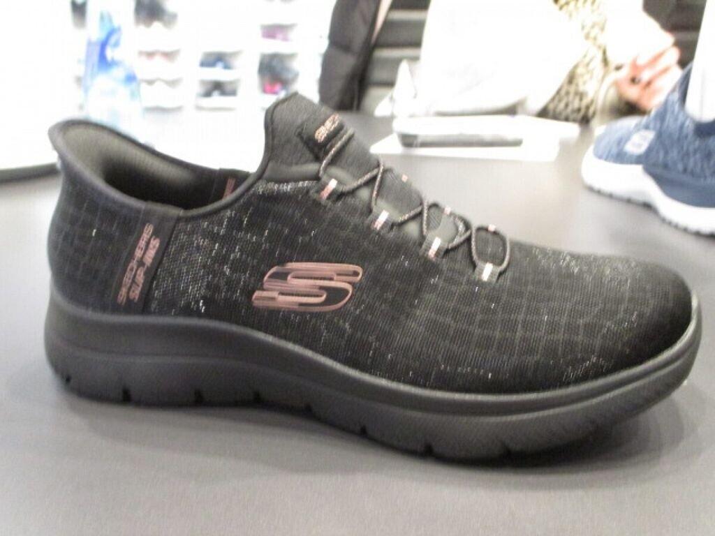 Skechers Summits - Classy Night Women Black Sneakers