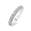Ring - LUXENTER - Kay - Sterling Silver 925 - Rhodium Finish - Zirconia