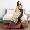 Banana Fish Anime Print Blanket For Men Women Warm Cozy Fluffy  Throw Blankets for Couch 50x60 Inches Multiple Sizes